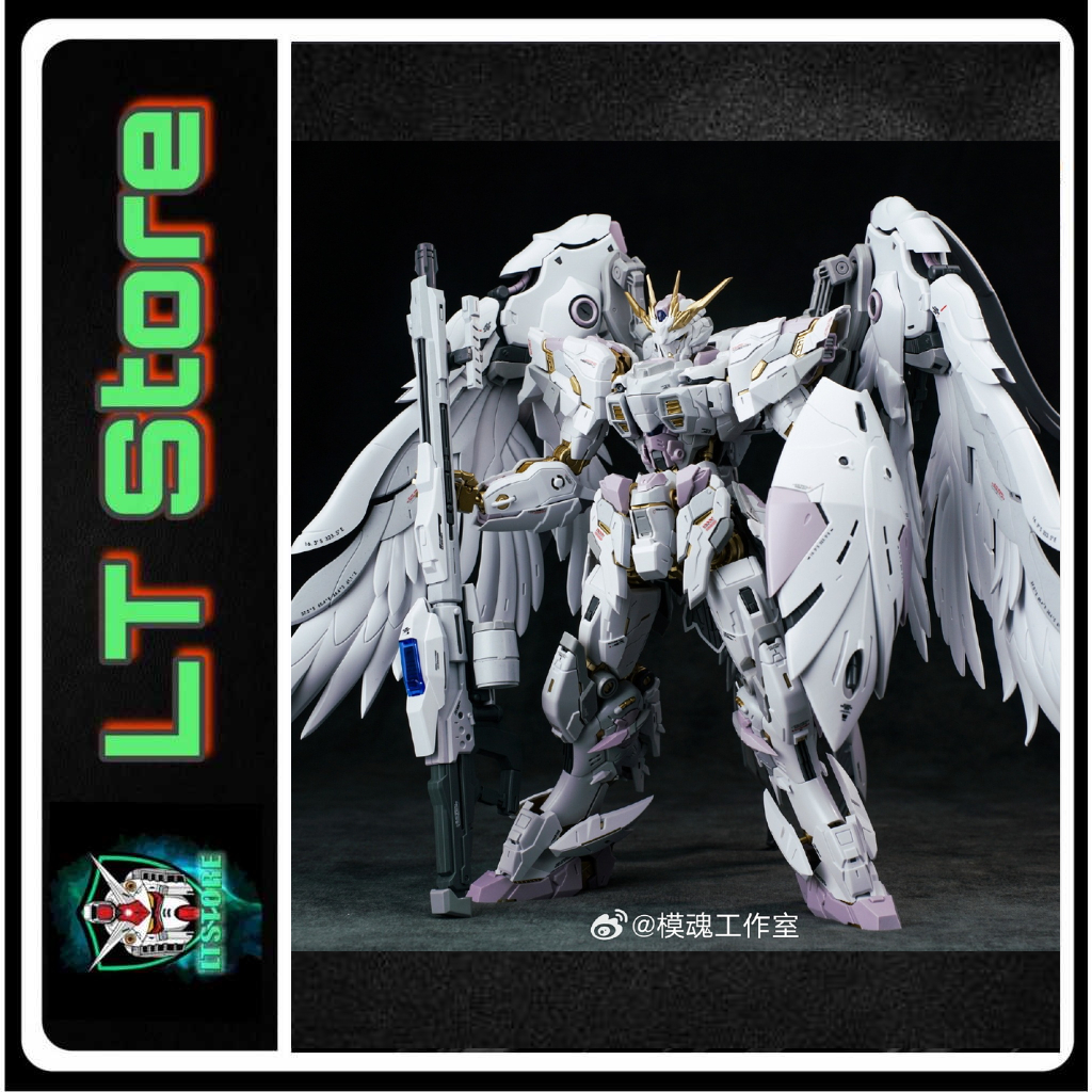 [CÓ SẴN] Mô hình lắp ráp Oberon Mecha (Tặng kèm bộ 6 lông vũ, runner vàng, đế chứa lông vũ và base)