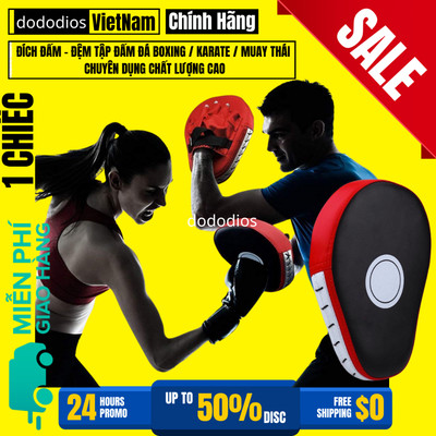 Đích Đấm Boxing Pad Xỏ Tay Tập Võ Thuật Muay Thái Mma Taekwondo Đối Kháng Sparring Trainning Chuyên Nghiệp Hãng Dododios