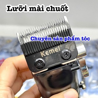 ✅Kemei Tông Đơ Cắt Tóc Cao Cấp 2296 Pin Li-ion 2500mAh Công Suất 10W Lưỡi Thép Cacbon Sắc Bén Thời Gian Sử Dụng 350 Phút