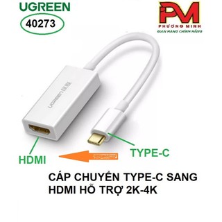Cáp chuyển usb type c sang hdmi 4k*2k ugreen 40273 - hàng chính hãng