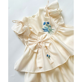 P'ti chou | Iris dress Váy cánh tiên 2 tầng dành cho bé gái 10kg ~ 23kg