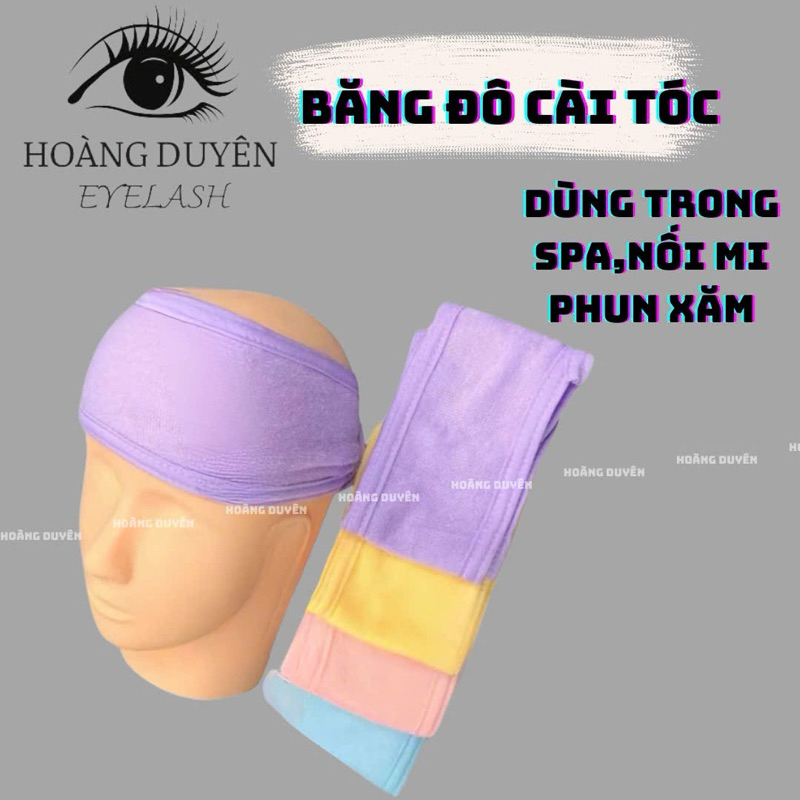 Băng đô rửa mặt, băng đồ cài tóc – BĐ