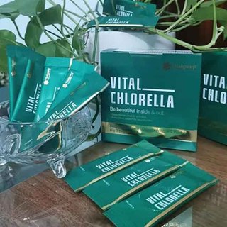 Tảo Lục Vital Chlorella Chính Hãng Hàn Quốc (hộp 30 gói)