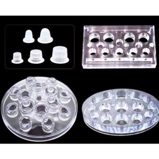 Đế Đựng Hũ Mực Meka Chất Liệu Mica Cứng Cao Cấp
