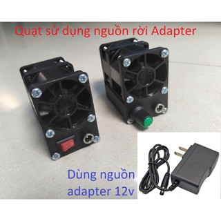 Quạt thổi bụi phản lực cầm tay mini in 3D