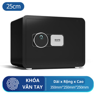  Két sắt mini khóa vân tay hét sắt an toàn chống cháy tủ két sắt điện tủ thông minh bảo mật cho gia đình,văn phòng 