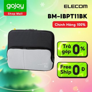 Túi tiện ích chống sốc cho laptop 11,6 inch màu đen elecom bm-ibpt11bk - bảo hành 12 tháng