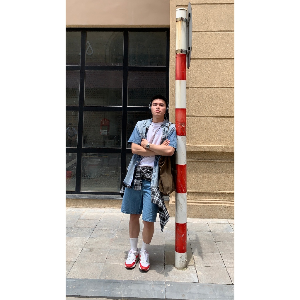 Áo sơ mi JEANS unisex chất liệu bò giấy siêu nhẹ thoáng mát thiết kế HAVEN'S - havenstyle | BigBuy360 - bigbuy360.vn