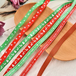 Ruy băng lụa Merry Christmas