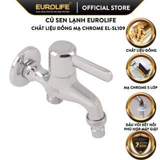 Củ sen lạnh đồng mạ chrome eurolife el-sl109