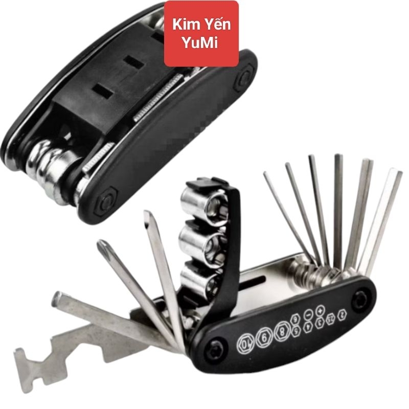 [Rẻ Nhất Shopee]Dụng Cụ Sữa Chữa Jeep 13in1 Đa Năng Bỏ Túi
