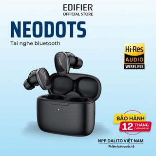 Tai nghe Edifier NeoDots Bluetooth 5.4, ANC 48dB, Hi-Res, LDAC, Sạc không dây, Kết nối 2 thiết bị - Bảo hành 12 tháng