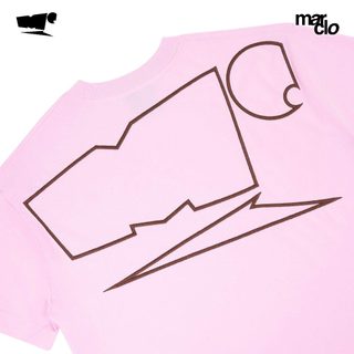 Marclo Basic Snack S2 - Áo Thun Basic Có Thêu Logo Lớn Ở Lưng