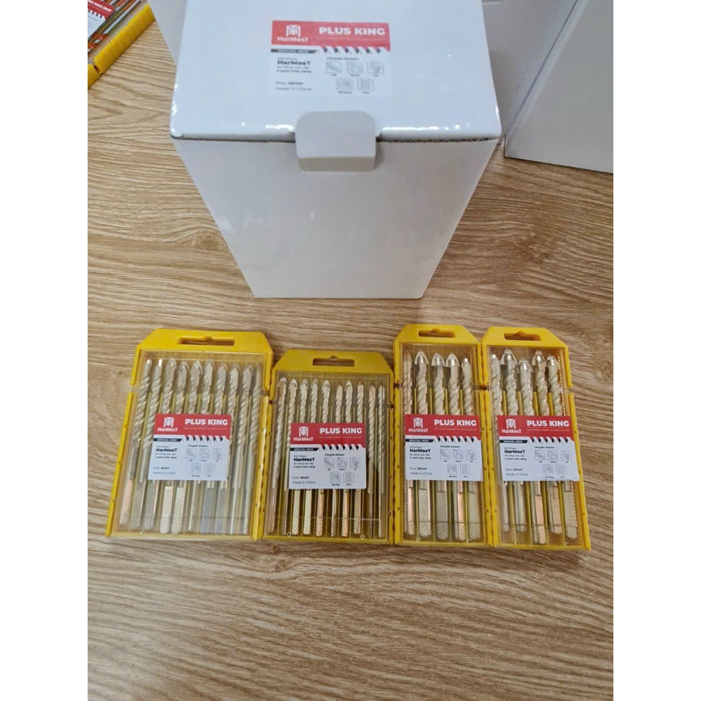 Khoan đa năng 2 cạnh HarMesT Plus King màu vàng