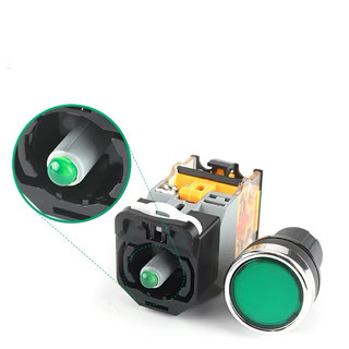 Nút nhấn có đèn CML LA38-11DS phi 22 điện áp 220V