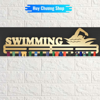 Giá treo huy chương gắn tường, khung treo huy chương trưng bày mẫu G21 thiết kế tên theo yêu cầu