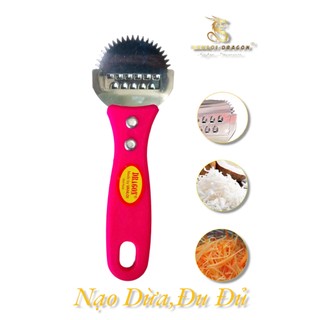 Combo Dụng Bào Dừa + Túi Lọc Đa Năng Hiệu Vạn Lợi Dragon