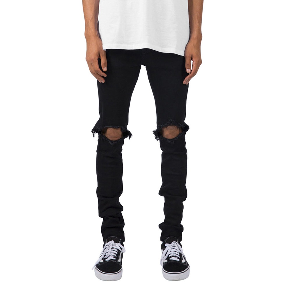 Quần Skinny Jean Rách Gối | Ripped Skinny Jean
