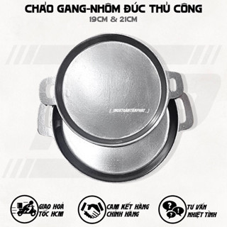 Chảo Gang-Nhôm Đúc Thủ Công - Chảo Gang Làm Bánh Xèo
