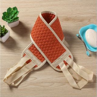 Khăn tắm tẩy tế bào da toàn thân cao cấp bông polyester - Màu ngẫu nhiên