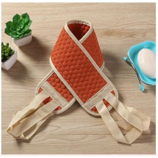 Khăn tắm tẩy tế bào da toàn thân cao cấp bông polyester - Màu ngẫu nhiên