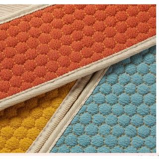 Khăn tắm tẩy tế bào da toàn thân cao cấp bông polyester - Màu ngẫu nhiên