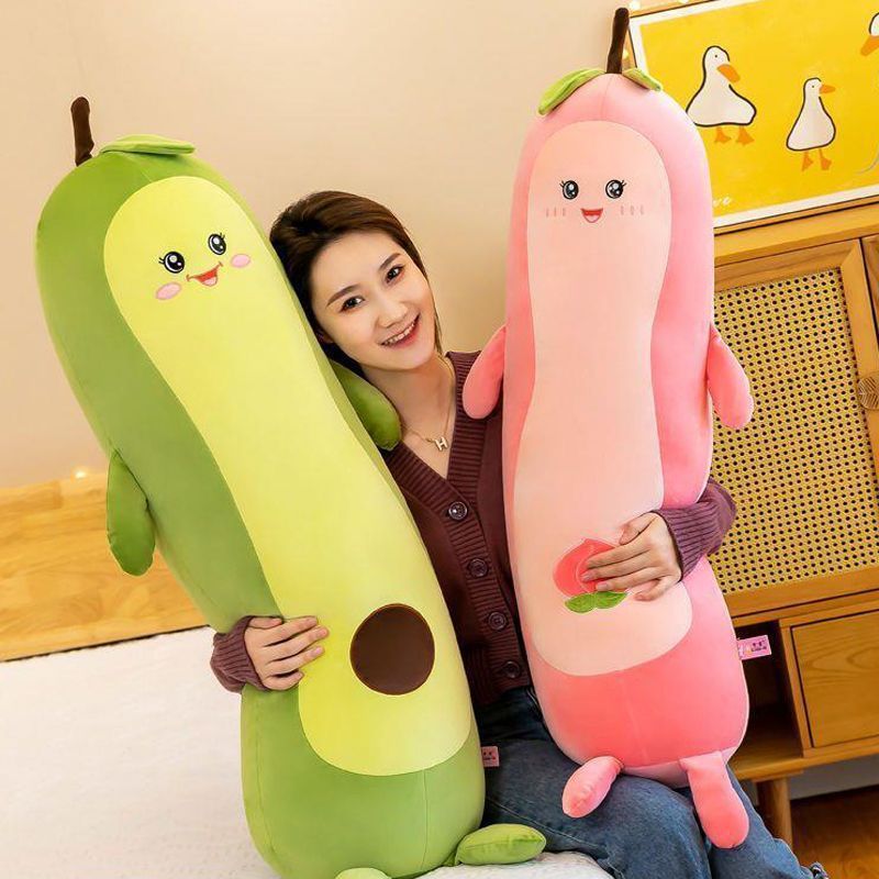GỐI ÔM HÌNH QUẢ BƠ CHẤT LIỆU MINISO CAO CẤP MỀM MỊN SIZE LỚN