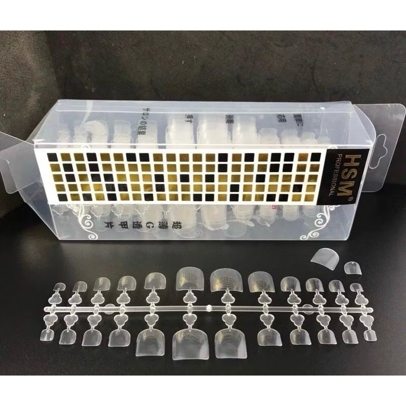 Móng up chân HSM hộp 504 móng ( chính hãng HSM )