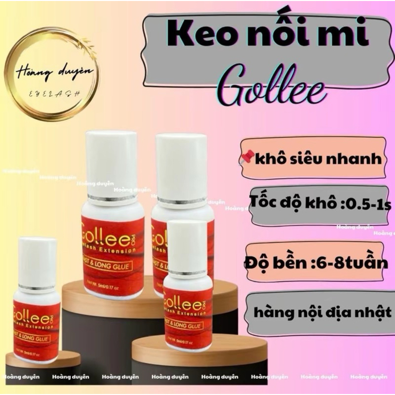 Keo nối mi Gollee