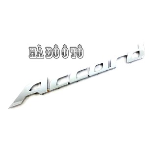Chữ nổi Accord Dán Sau Xe Honda Accord