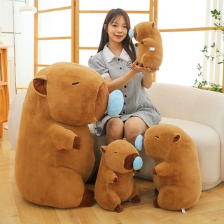 GẤU BÔNG CAPYBARA LÔNG MỊN SIZE LỚN