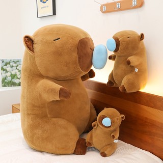 GẤU BÔNG CAPYBARA LÔNG MỊN SIZE LỚN