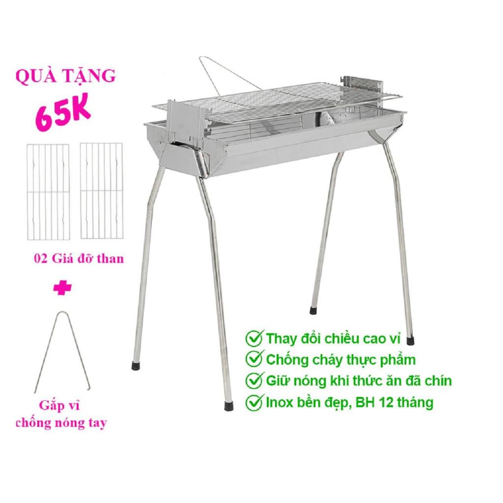 Bếp nướng than hoa  mang đi picnic cắm trại ngoài trời