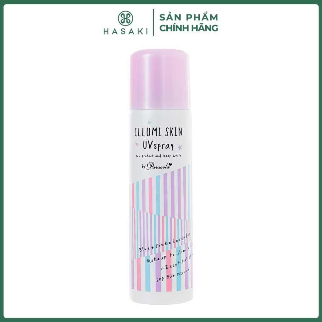 Xịt Chống Nắng Naris Parasola Nâng Tông Da 90g