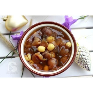 GIẢI PHÁP ĐỒ UỐNG - HẠT SEN ĐÓNG LON TIM 560GR