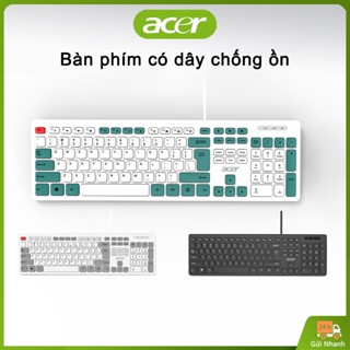 Bàn Phím Có Dây Acer OAK920 Không Có Tiếng Ồn Thích Hợp Làm Văn Phòng Công Ty Và Giải Trí