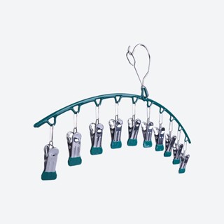 Móc Phơi Inox Choice NH403 Treo Quần Áo Cho Em Bé, Khăn Tay, Tất Vớ, Đồ Lót CHỔNG RƠI