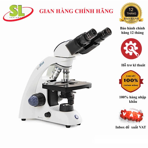 Kính hiển vi 2 mắt BB4260 Hà Lan Euromex,Bảo hành 12 tháng