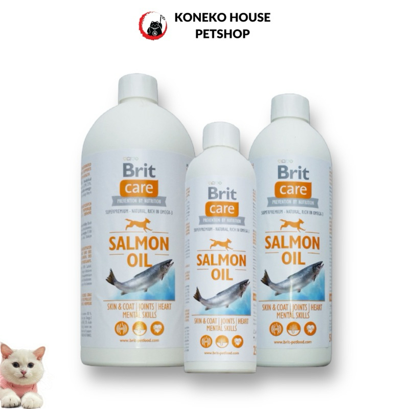 Dầu cá hồi Brit Care dưỡng da và đẹp lông