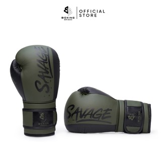 Găng Tay Boxing Saigon Savage - Olive/Black