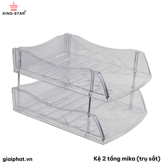 Kệ 2 Tầng Mika (Trụ Sắt) Kingstar