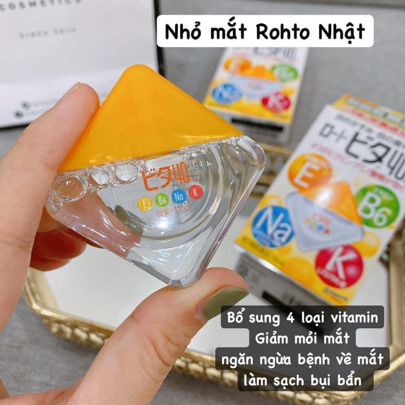 Nhỏ mắt Rohto Nhật Bản