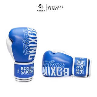  Găng Tay Boxing Saigon Inspire 1.0 - Blue White 