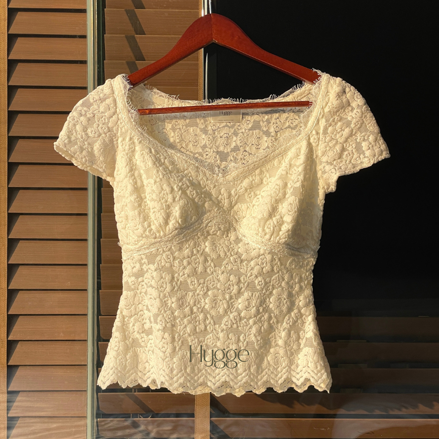 Hygge | Áo thun ren mềm - Aimee Top