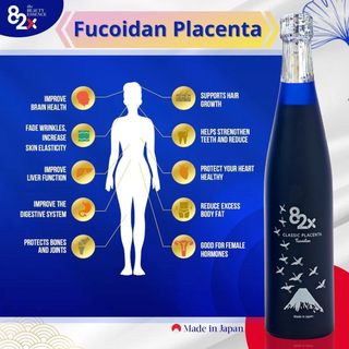 #COLLAGEN & #PLACENTA 82X Sakura - Stem cell - Fucoidan Classic Nhật Bản