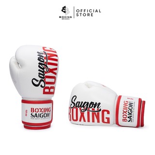  Găng Tay Boxing Saigon Inspire 1.0 - White Red 