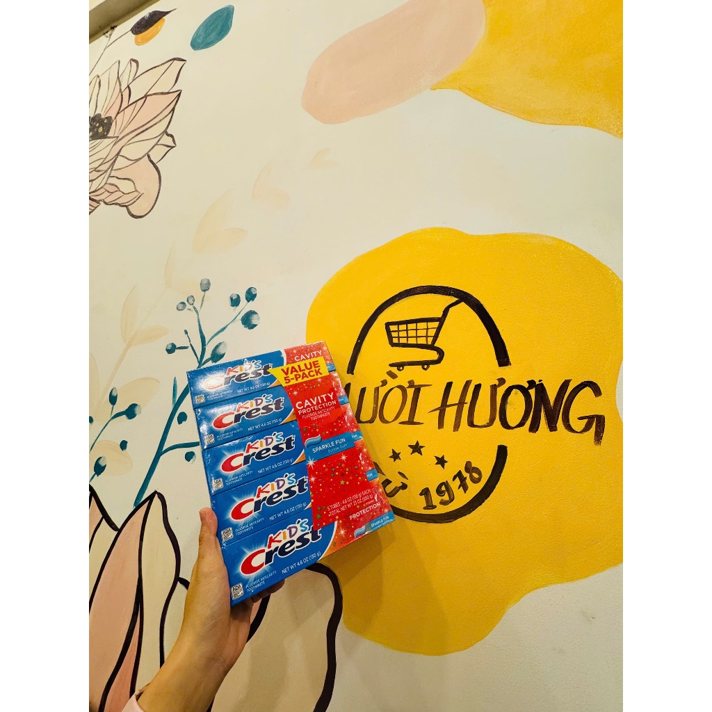 [Date 2026][Chính Hãng][Mỹ] Kem đánh răng CREST KIDS/ CREST 3D WHITE ADVANCED TRIPLE WHITENING trắng