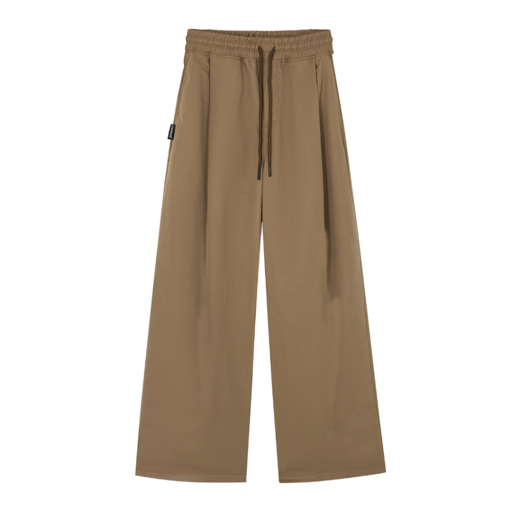 Quần Dài Ống Xuông SAIGONESE Chất Kaki Kiểu Xếp Ly Unisex Nam Nữ QD04SG | BigBuy360 - bigbuy360.vn