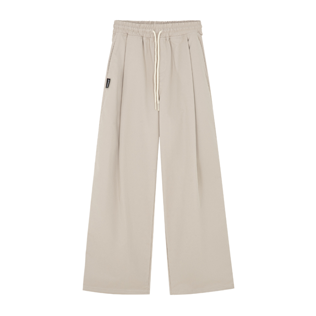 Quần Dài Ống Xuông SAIGONESE Chất Kaki Kiểu Xếp Ly Unisex Nam Nữ QD04SG | BigBuy360 - bigbuy360.vn