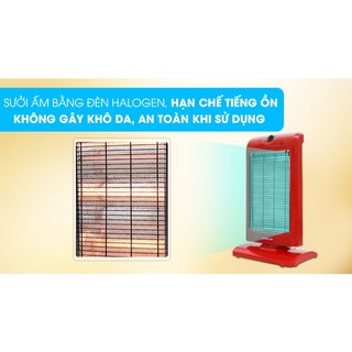 Quạt sưởi halogen Sunhouse SHD7016